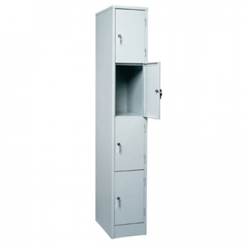 Металлический модульный шкаф 4-х дверный для одежды ШРС-14-300